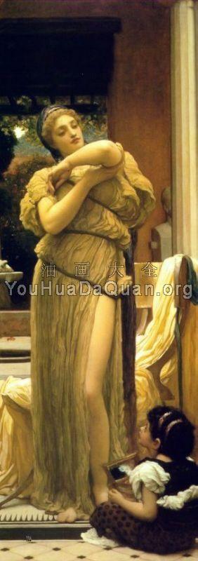 Venus Disrobing - 弗雷德里克·莱顿爵士